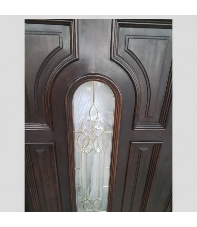 48343 Elegant Prehung Double Entry Doors 74"W x 81.5"H