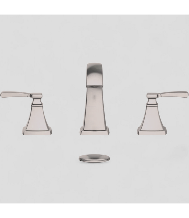 48374 Allen+Roth Chesler Nickel 2-Handle Bathroom Faucet