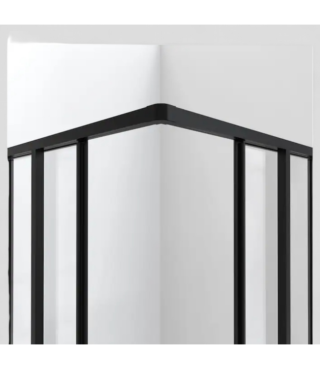 48395 DreamLine Cornerview 3-Piece Corner Shower Kit