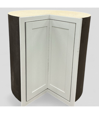 48407 Daisy White Lazy Susan 30"