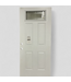 48408 Masonite 1/4 Lite Primed Exterior Door 35.5" x 79"