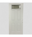 48408 Masonite 1/4 Lite Primed Exterior Door 35.5" x 79"