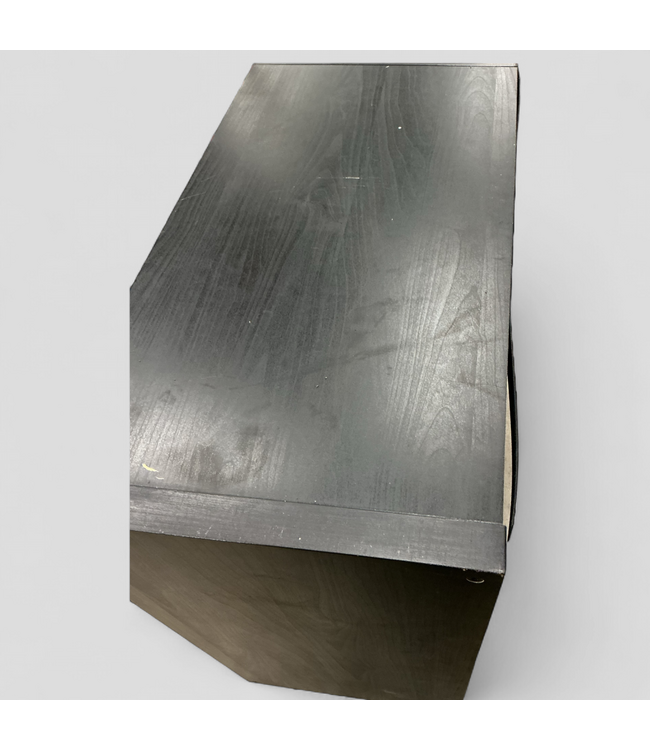 48411 Espresso Brown 4-Square Shelf 30"W