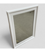 48431 Allen + Roth White Beveled Wall Mirror