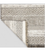 48432 Origin 21 Neutral Geometric Stripe Flatweave Area Rug