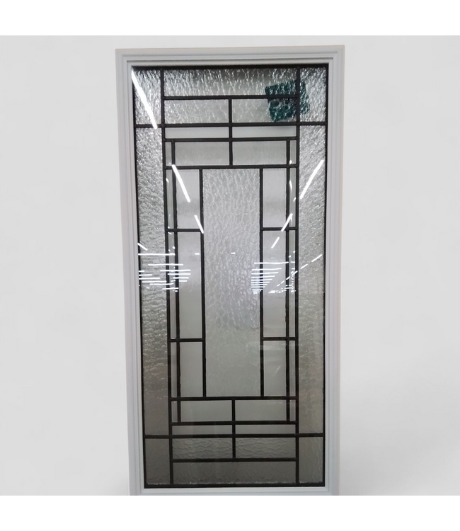 48415 Masonite Prehung Fiberglass Door & Sidelight 51"W