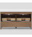 48420 Allen+Roth Lenhart Walnut Double Vanity w/Top 60"