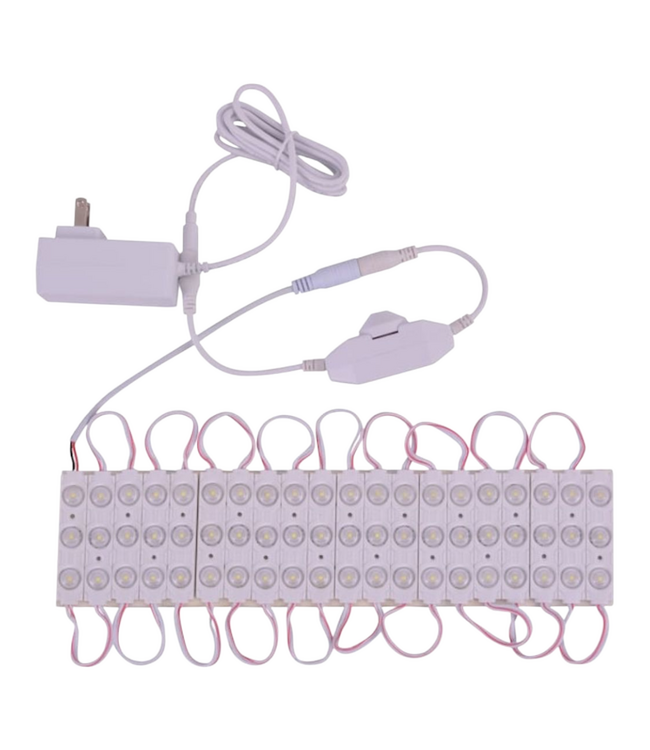 42697 Project Source White Integrated LED Mirror Lights