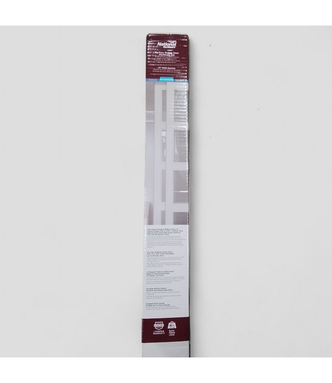 48442 72" Bi-Pass Door Sliding Closet Door Track Kit