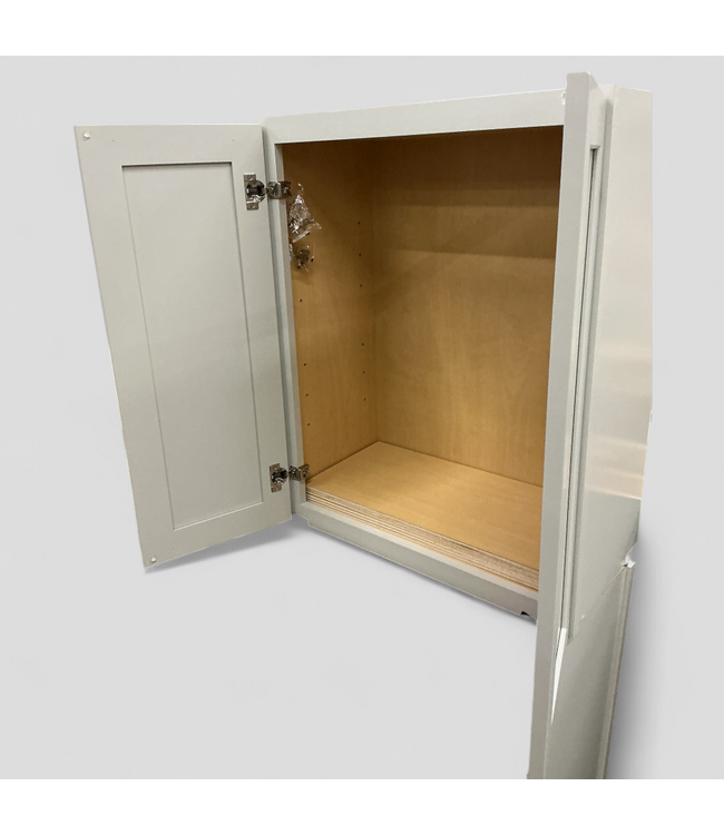 48453 Diamond Icy Gray 24"W Wall Cabinet