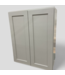 48453 Diamond Icy Gray 24"W Wall Cabinet