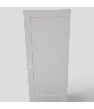 48468 White Single Panel Interior Door 36"W x 80"H
