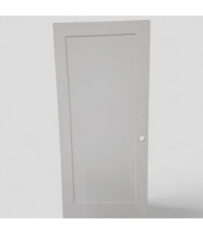 48468 White Single Panel Interior Door 36"W x 80"H