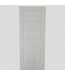 48484 Reliabilt 32-in x 80-in Primed 6-panel Slab Door