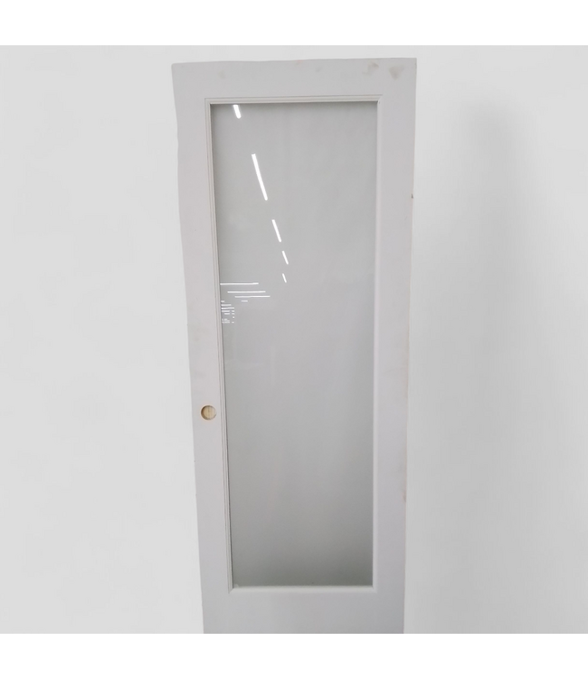 48485 Single Panel Glass Interior Door 32"W x 80"H