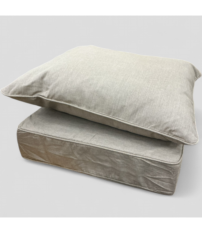 48490 Allen+Roth Cast Ash Deep Seat Patio Chair Cushion