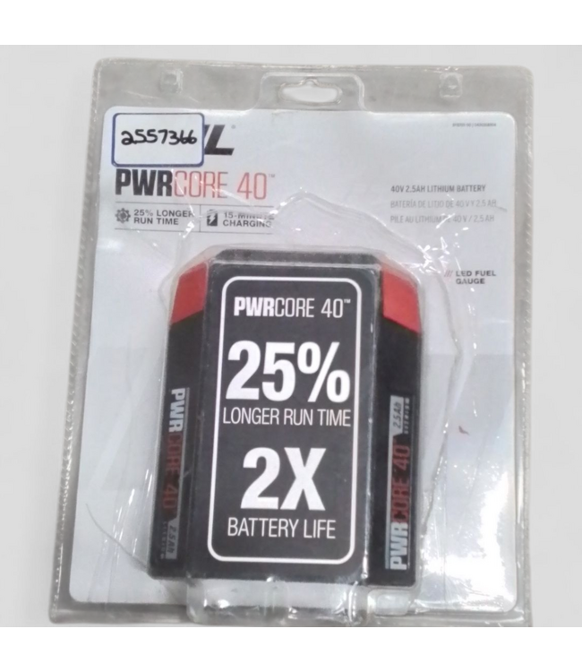 48501 Skil 40 -Volt, 2.5 Ah 1 -Pack Lithium Ion Battery