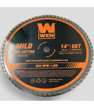 48502 WEN Mild Steel Cutting Saw Blade 14"