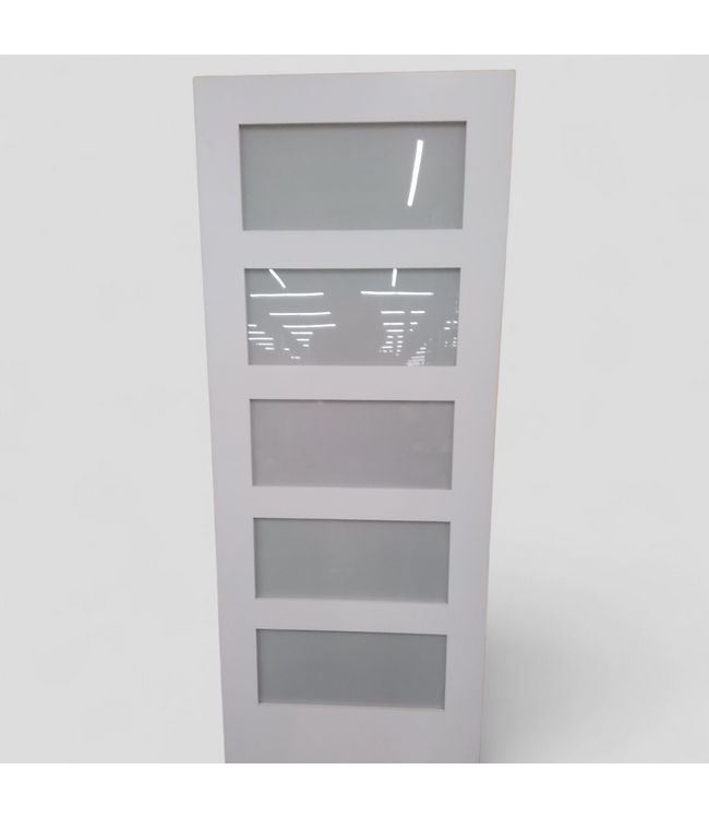 48507 5-Lite Shaker Style Interior Door 32"W x 80"H