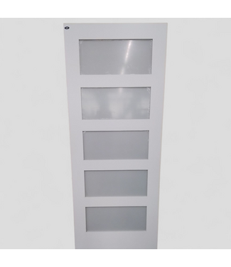 48507 5-Lite Shaker Style Interior Door 32"W x 80"H