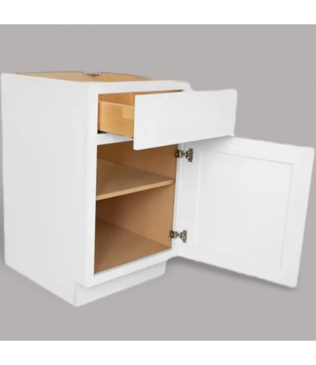 48511 Reliabilt Fairplay White Base Cabinet 21"W