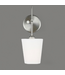 48514 Generation Lighting Baker Nickel 1-Light Vanity Light