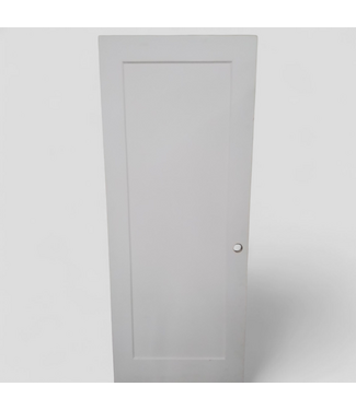 48517 White Single Panel Interior Door 32"W x 80"H