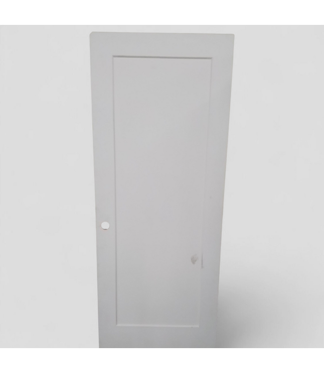 48517 White Single Panel Interior Door 32"W x 80"H