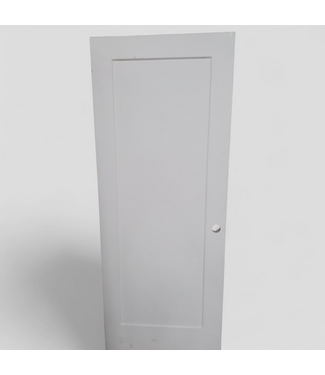 48518 White Single Panel Interior Door 32"W x 80"H