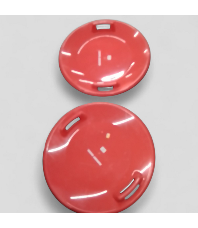 48523 Slippery Racer Plastic Saucer Snow Sled 2 -Count