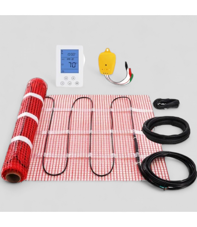 48526 Vevor Radiant Underfloor Heating Mat 10 sq. ft.