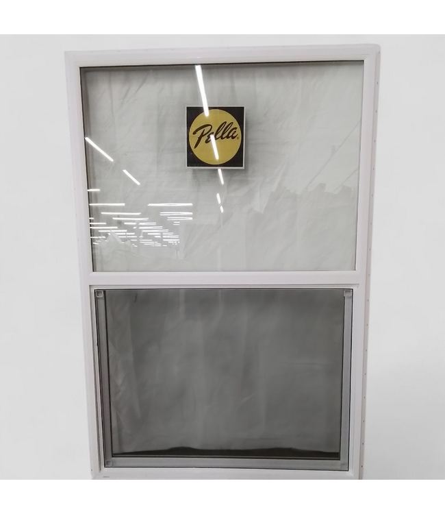 48528 Pella White Vinyl Vertical Sliding Window 43.75"W