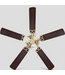 48543 Westington Vintage Brass LED Ceiling Fan 52"