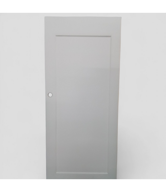 48559 White Single Panel Interior Door 36"W x 80"H