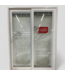 48561 Milgard White Vinyl Sliding Patio Door 60" x 80"