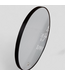 48564 Origin 21 Round Black Framed Wall Mirror 24" x 24"