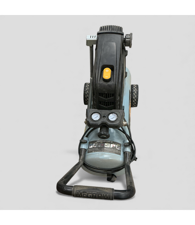 48570 McGraw 8 Gal. Horizontal Shop/Auto Air Compressor