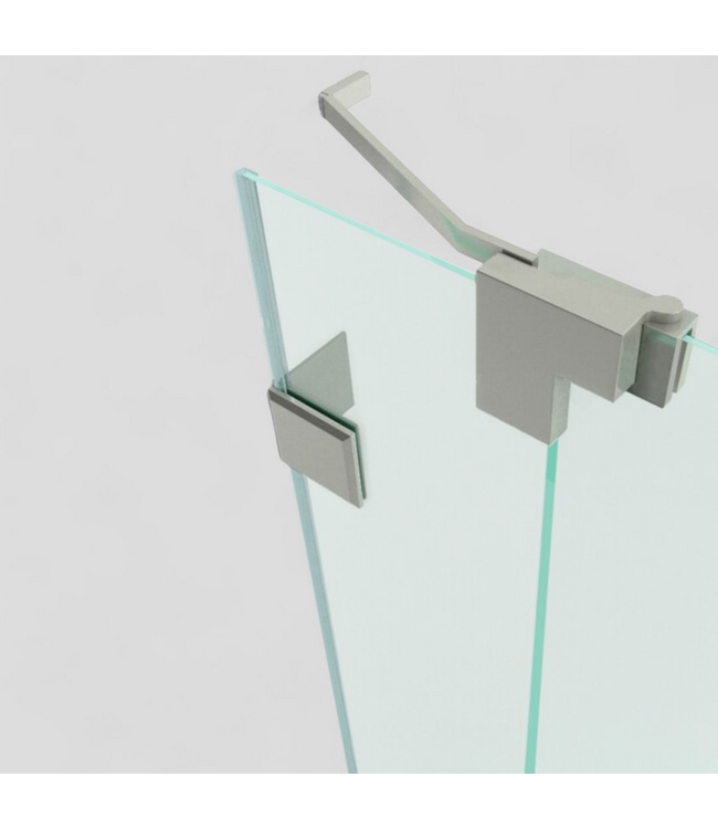 48573 Vigo Frameless Pivot Shower Door 30" to 36"W x 72"H