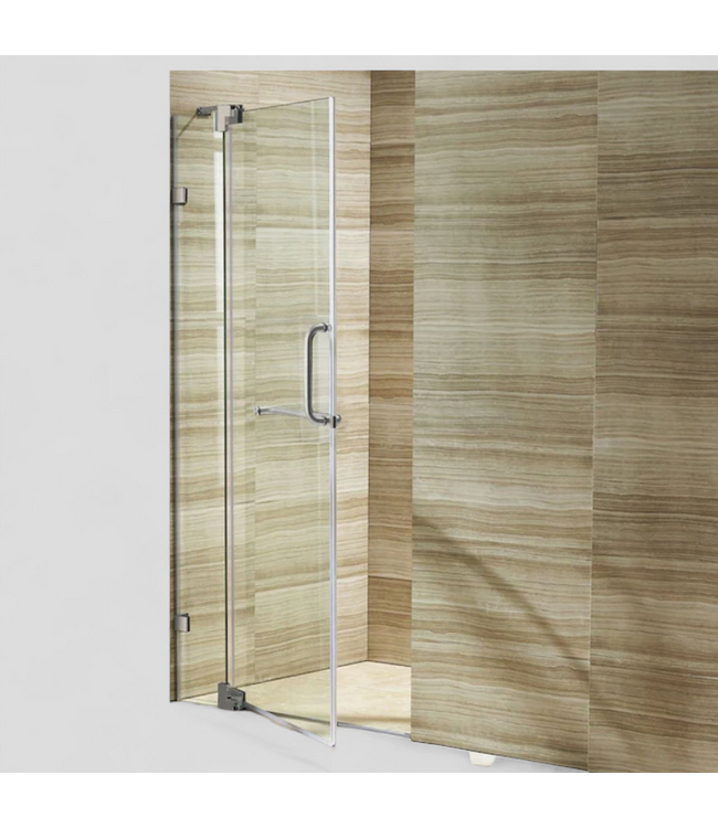 48573 Vigo Frameless Pivot Shower Door 30" to 36"W x 72"H