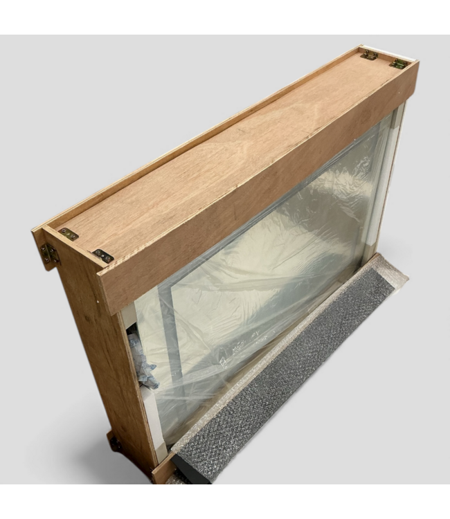 48583 Organic Black LED Medicine Cabinet 24"W x 36"