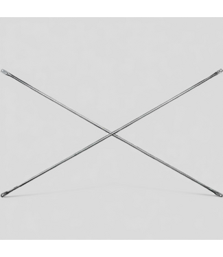 48607 Build Frames Steel Cross Brace For Scaffolding 2 pack