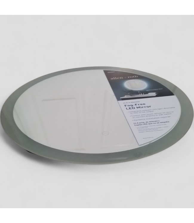 48609 allen + roth 22" LED Lighted Bathroom Vanity Mirror