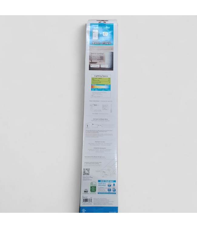 48623 Enbrighten 18" LED Plug-in Under-Cabinet Lighting