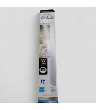 48622 Enbrighten 18" LED Plug-in Under-Cabinet Lighting