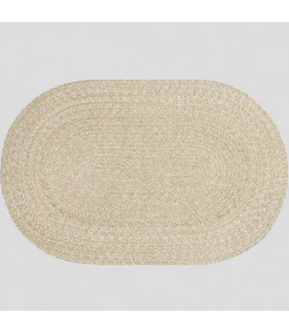 48627 allen + roth 2 x 3 (ft) Beige Solid Throw rug