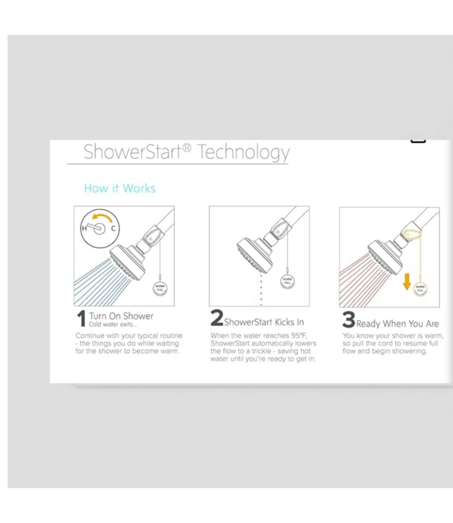 48629 Evolve Chrome Road Runner ii Shower Head