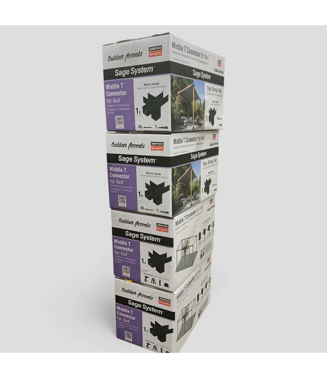 48636 Simpson Outdoor Accents Pergola System Set Of 4