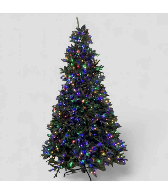 47302 Fraser Hill Farm 9' Oregon Pine Pre-Lit Christmas Tree