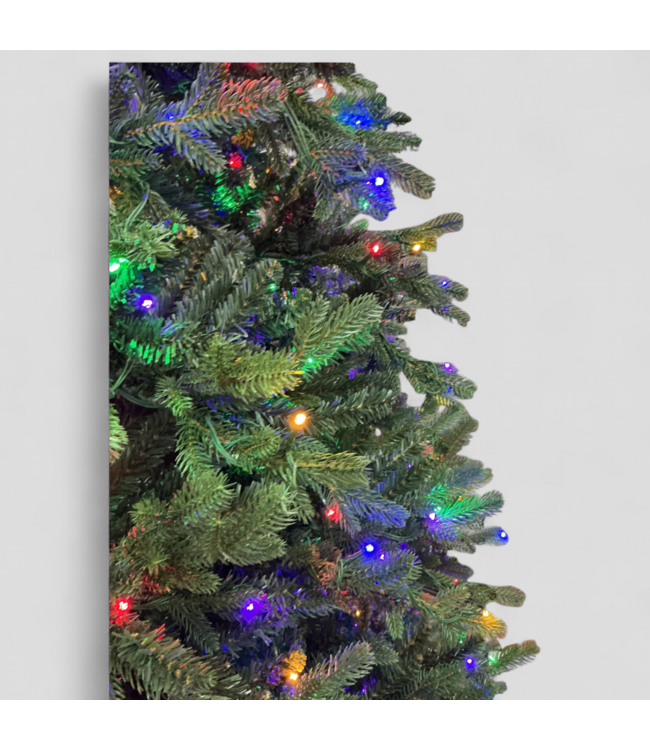 47302 Fraser Hill Farm 9' Oregon Pine Pre-Lit Christmas Tree