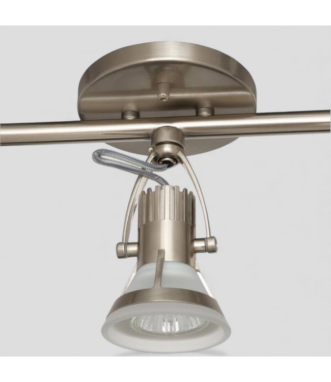 48648 Hampton Bay Vortex 5-Light Satin Nickel Track Light